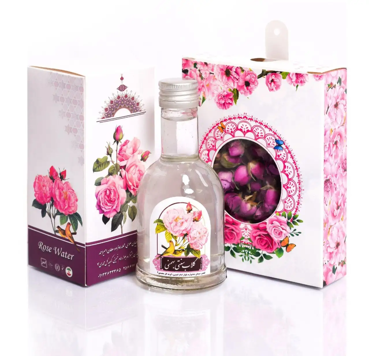 گلاب ممتاز+غنچه بهمنی