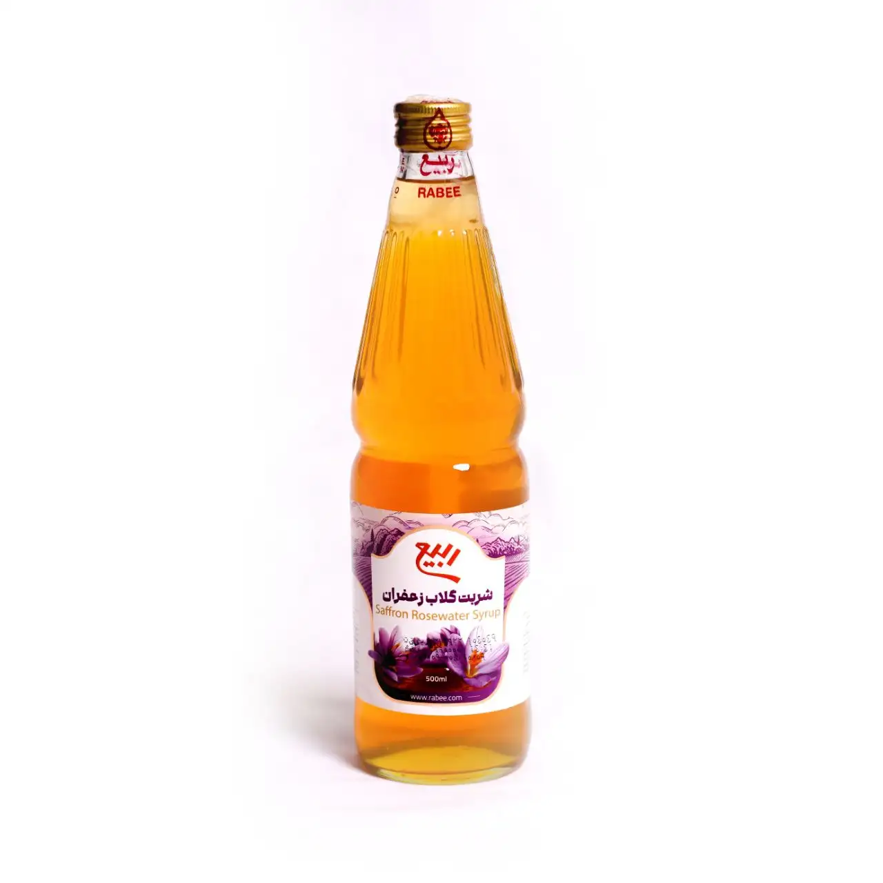 شربت گلاب زعفران ربیع